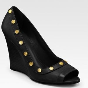 Tory Burch Logo Wedges